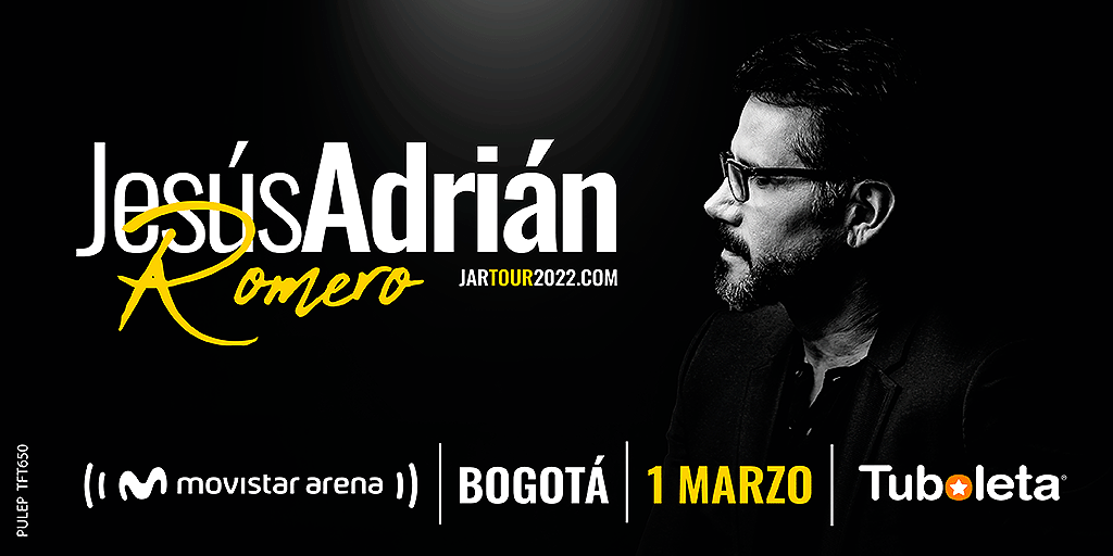 Jesús Adrián Romero confirma concierto en Colombia – ICCRadio