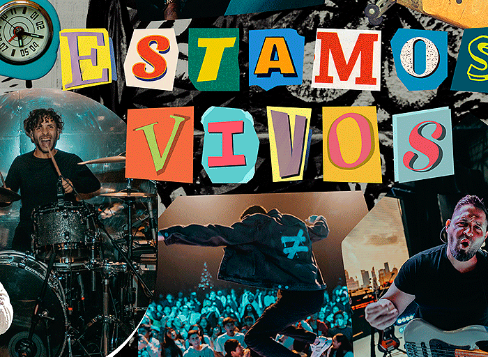 La banda de Rock Alternativo, Revoluzión Estéreo, compuesta por músicos de Puerto Rico y California, USA, presenta su nueva canción “Estamos Vivos”.