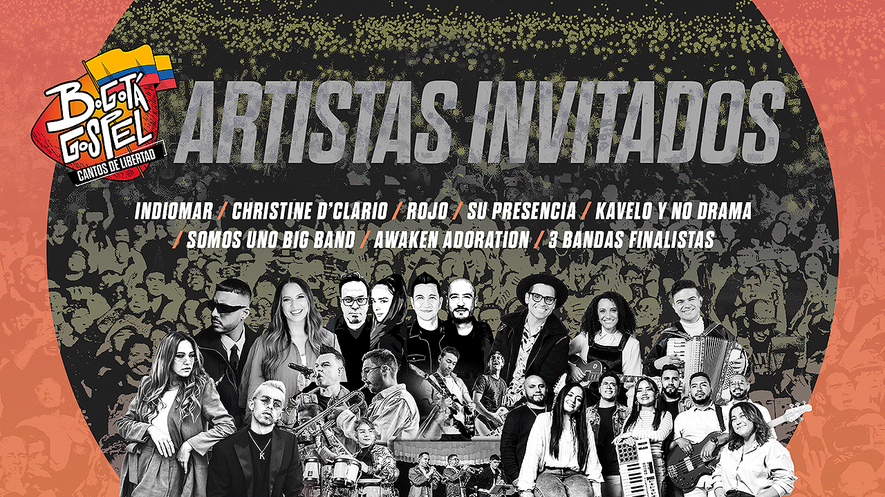 Christine D’Clario, Rojo y Su Presencia encabezan la edición 13 de Bogotá Góspel