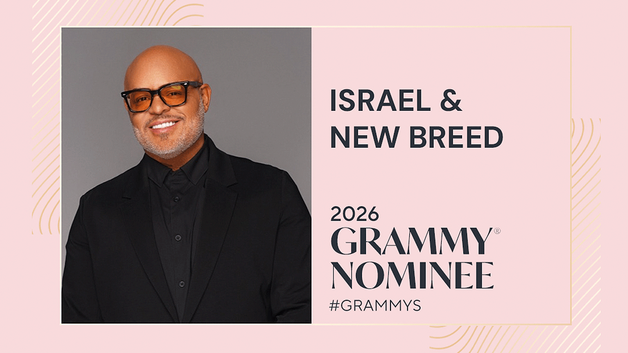 Israel & New Breed obtiene su octava nominación al GRAMMY