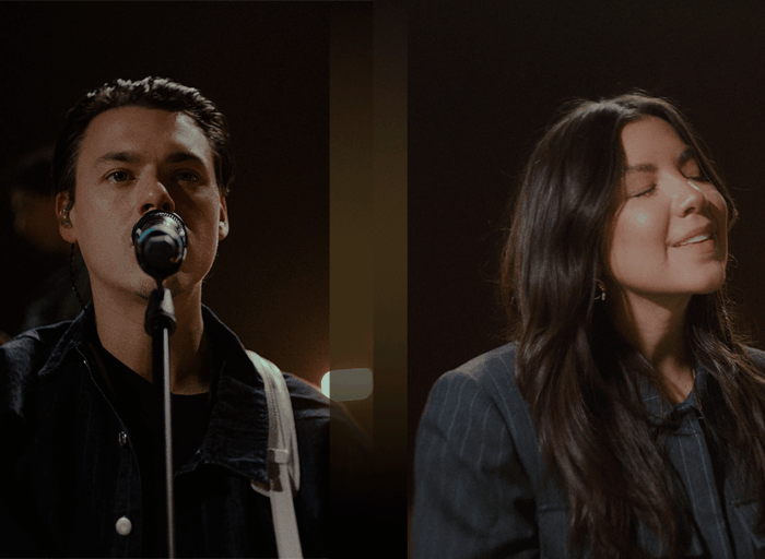 Steven y Lluvia Richards en versión acústica de Santo Por Siempre